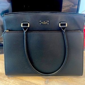 Kate Spade Versatile Black Handbag and Laptop Case